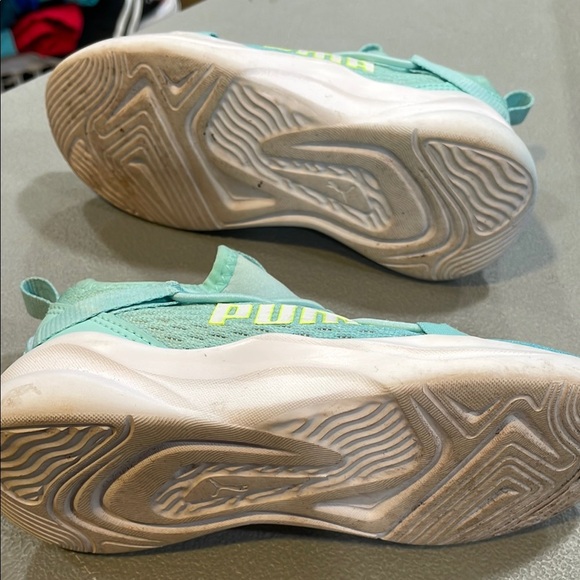 Puma Kids Shoes - Aqua Blue - Picture 3 of 3